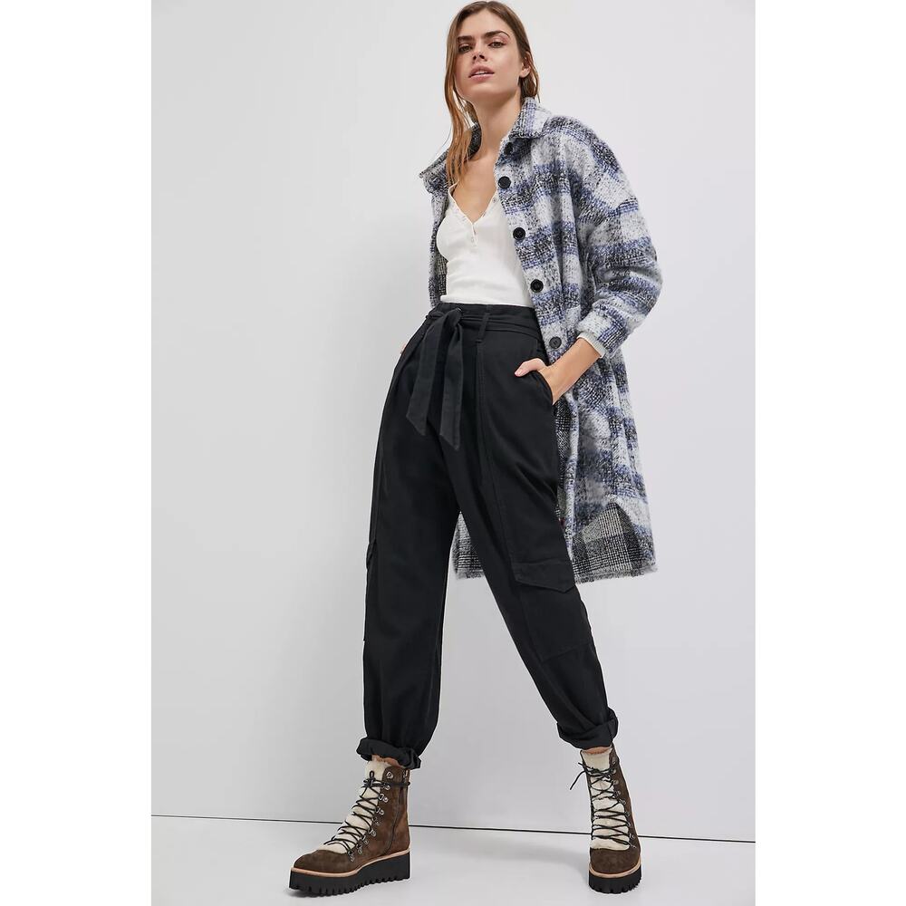 NWT- ANTHROPOLOGIE EDWIN Harlow Ultra High-Rise Paperbag Relaxed Jeans‎ Size27